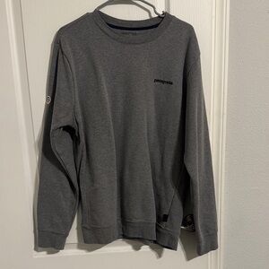 Patagonia Unisex Charcoal Crewneck Sweater
